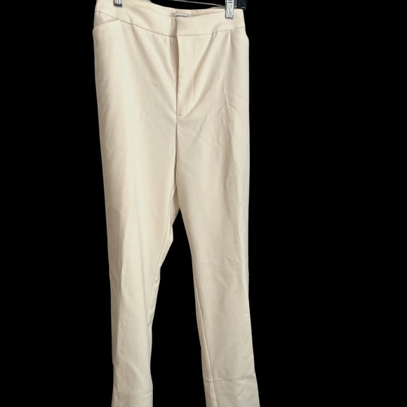 Cream Mid Rise Dress Pants size16 - Picture 1 of 4